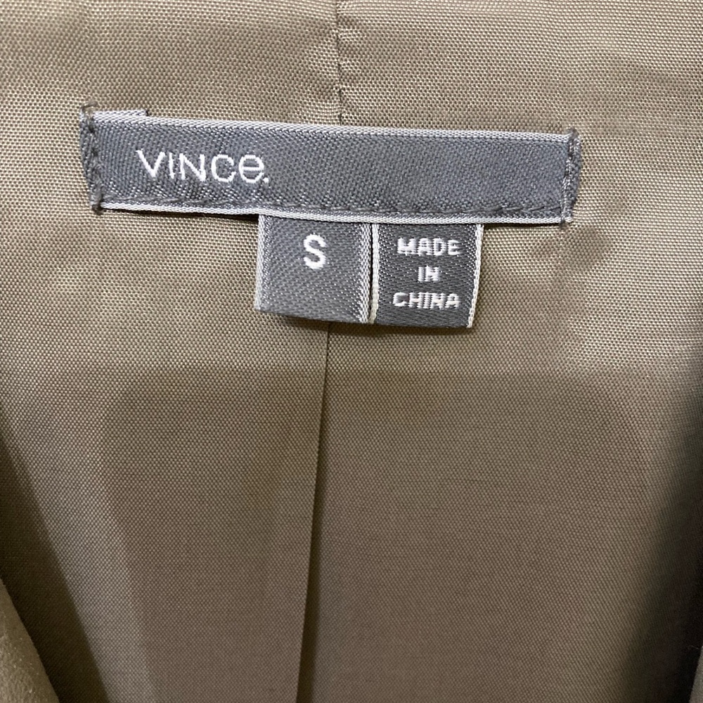 VINCE Women’s Scuba Leather Jacket-Small - Picture 3 of 9